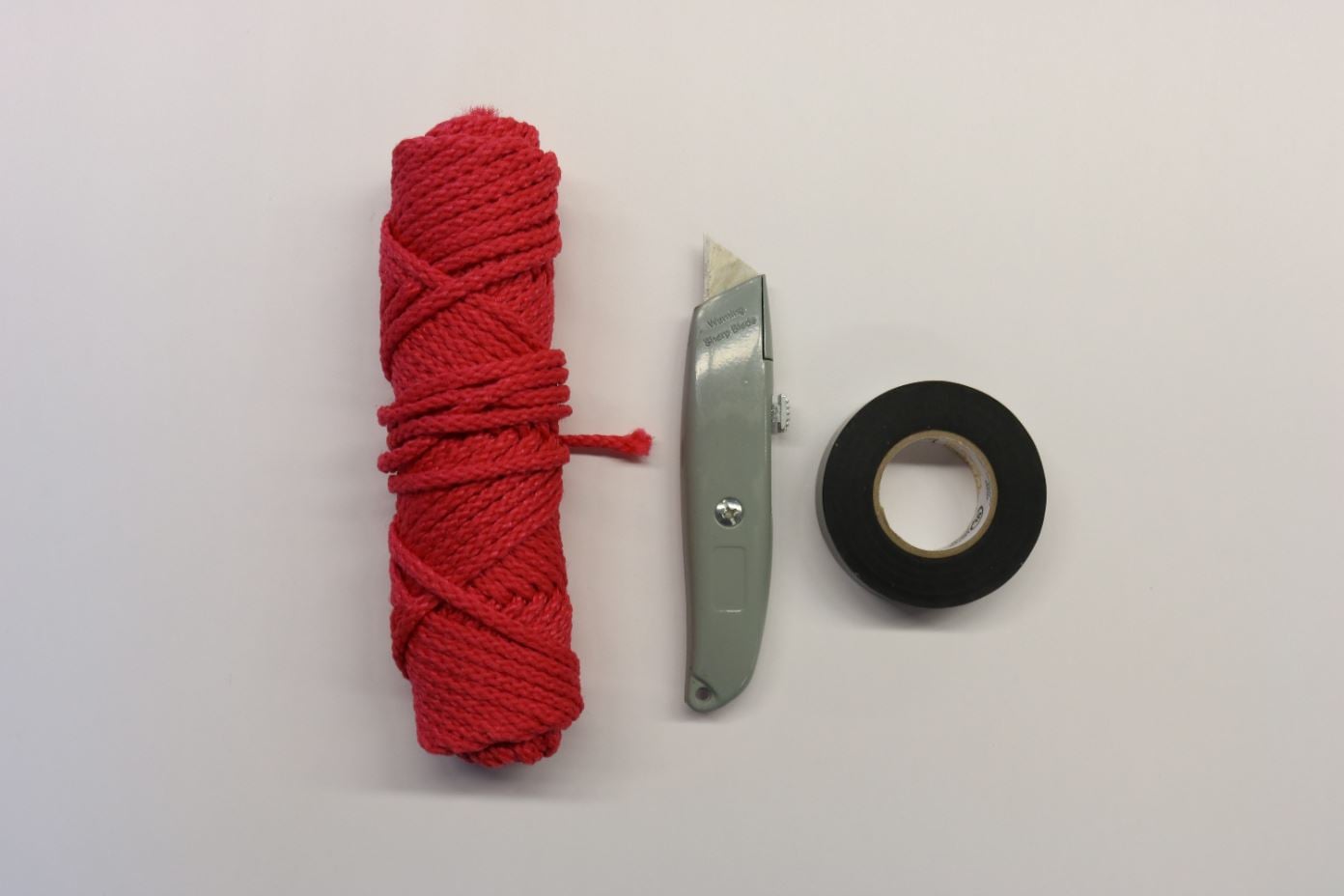 Cutting on sale nylon rope